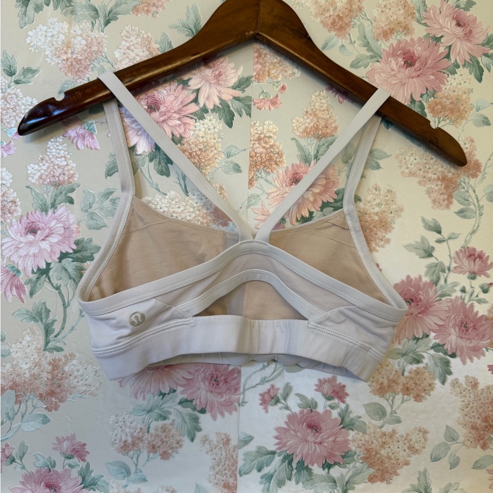 lululemon athletica Beige Strappy Sports Bra